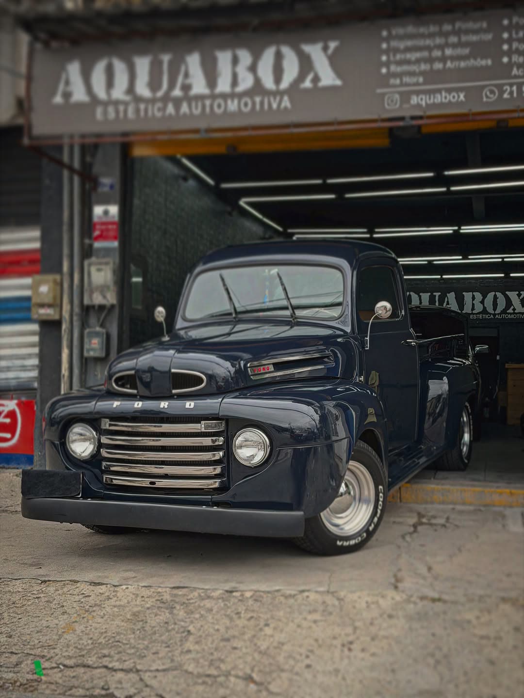 Ford F100 depois do serviço