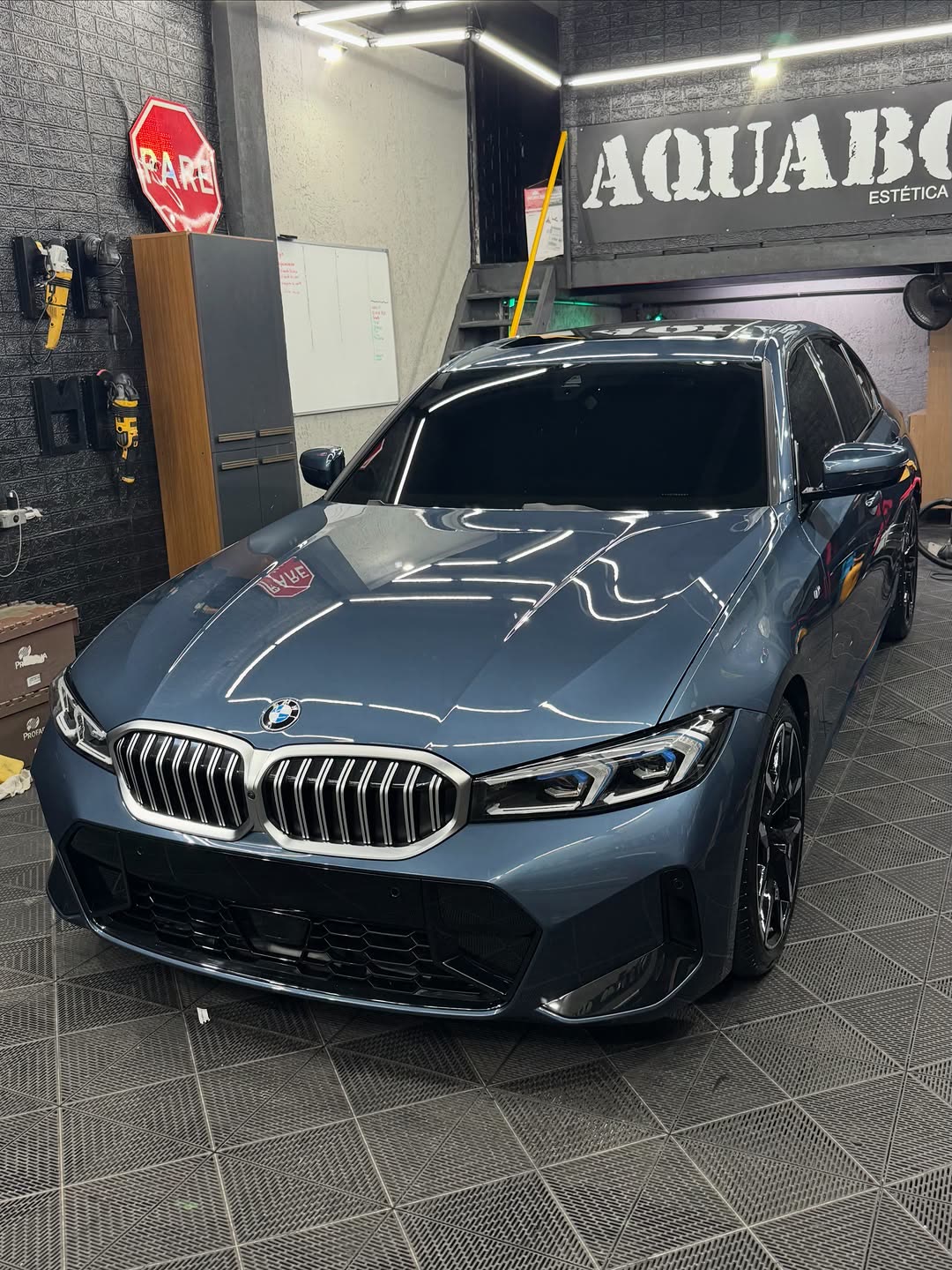 BMW 320i depois do serviço